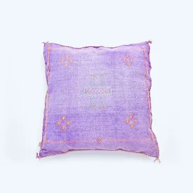 Ethnic Purple Cushion
